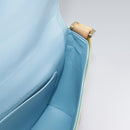 LOUIS VUITTON Monogram Vernis Thompson Street Bag Baby Blue M91009 Auth 107752-18