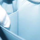 LOUIS VUITTON Monogram Vernis Thompson Street Bag Baby Blue M91009 Auth 107752-12