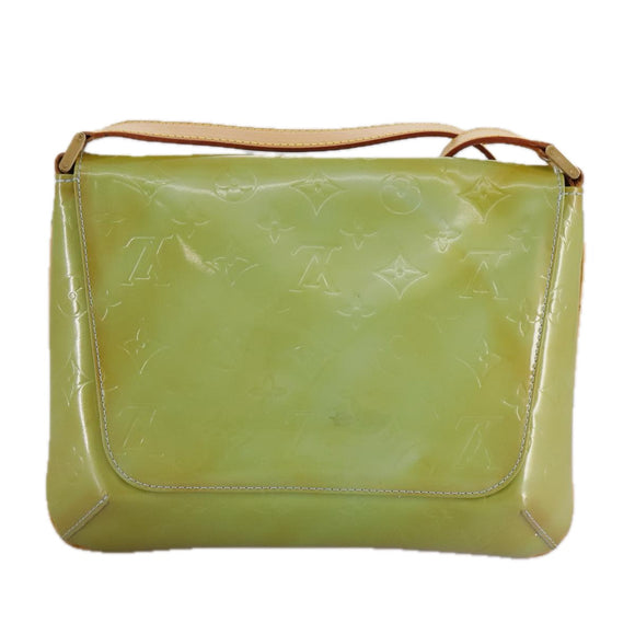 LOUIS VUITTON Monogram Vernis Thompson Street Tas Babyblauw M91009 Auth 107752