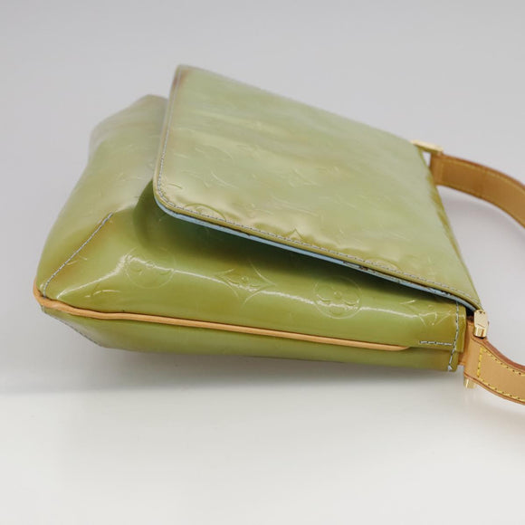 LOUIS VUITTON Monogram Vernis Thompson Street Bag Baby Blue M91009 Auth 107752