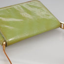 LOUIS VUITTON Monogram Vernis Thompson Street Bag Baby Blue M91009 Auth 107752-6