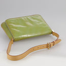 LOUIS VUITTON Monogram Vernis Thompson Street Bag Baby Blue M91009 Auth 107752-7