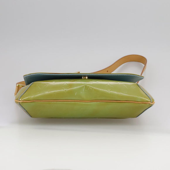 LOUIS VUITTON Monogram Vernis Thompson Street Bag Baby Blue M91009 Auth 107752