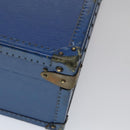 LOUIS VUITTON Epi Alzer 65 Trunk Blue LV Auth 107772SV-15