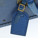 LOUIS VUITTON Epi Alzer 65 Trunk Blue LV Auth 107772SV-19