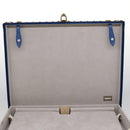 LOUIS VUITTON Epi Alzer 65 Trunk Blue LV Auth 107772A-21