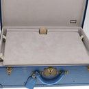 LOUIS VUITTON Epi Alzer 65 Trunk Blue LV Auth 107772A-22