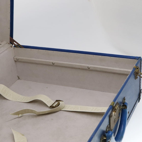 LOUIS VUITTON Epi Alzer 65 Trunk Blue LV Auth 107772A