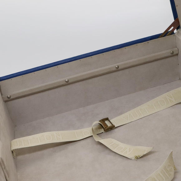 LOUIS VUITTON Epi Alzer 65 Trunk Blue LV Auth 107772SV