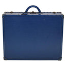 LOUIS VUITTON Epi Alzer 65 Trunk Blue LV Auth 107772SV-2