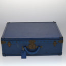 LOUIS VUITTON Epi Alzer 65 Trunk Blue LV Auth 107772A-6