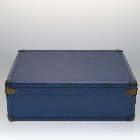 LOUIS VUITTON Epi Alzer 65 Trunk Blue LV Auth 107772SV