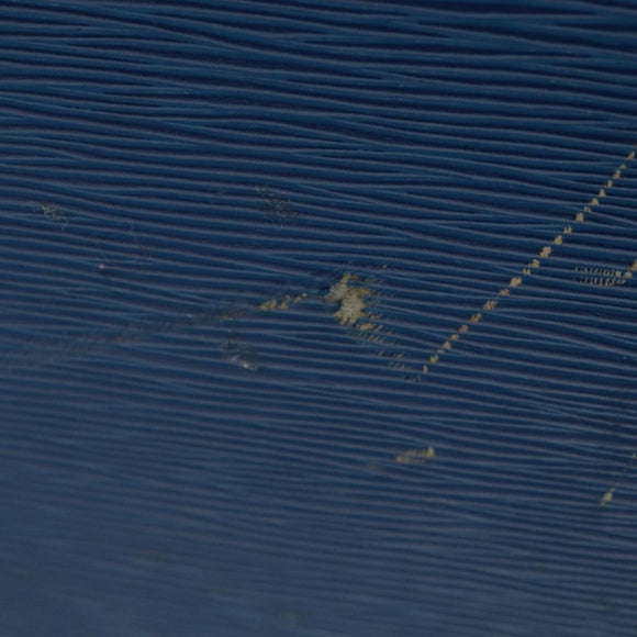 LOUIS VUITTON Epi Alzer 75 Trunk Blue LV Auth 107773A