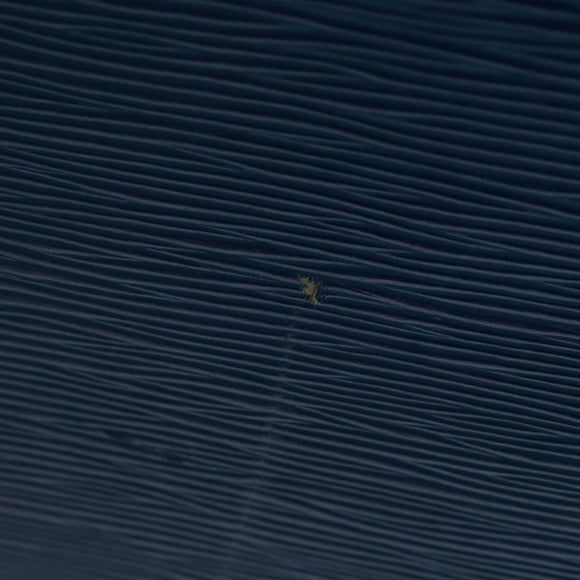 LOUIS VUITTON Epi Alzer 75 Trunk Blue LV Auth 107773A