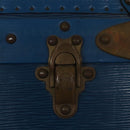 LOUIS VUITTON Epi Alzer 75 Trunk Blue LV Auth 107773A-17