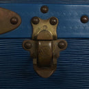 LOUIS VUITTON Epi Alzer 75 Trunk Blue LV Auth 107773A-22
