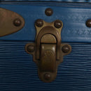 LOUIS VUITTON Epi Alzer 75 Trunk Blue LV Auth 107773SV-27