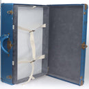 LOUIS VUITTON Epi Alzer 75 Trunk Blue LV Auth 107773SV-12