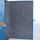 LOUIS VUITTON Epi Alzer 75 Trunk Blue LV Auth 107773A-27