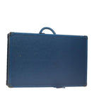 LOUIS VUITTON Epi Alzer 75 Trunk Blue LV Auth 107773A-3