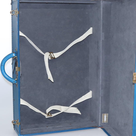 LOUIS VUITTON Epi Alzer 75 Trunk Blue LV Auth 107773SV