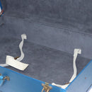 LOUIS VUITTON Epi Alzer 75 Trunk Blue LV Auth 107773A-33