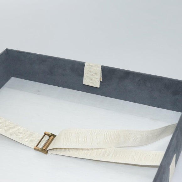 LOUIS VUITTON Epi Alzer 75 Trunk Blue LV Auth 107773A