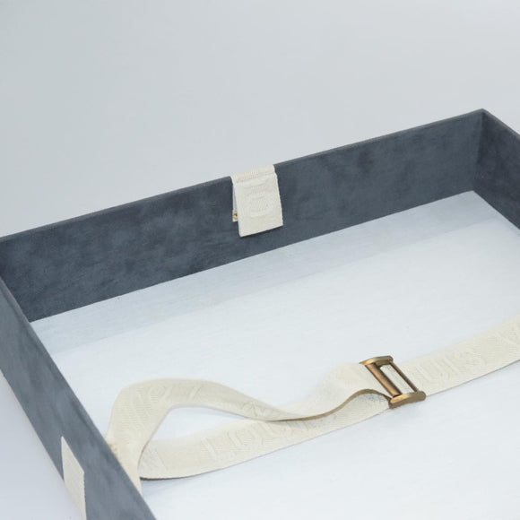 LOUIS VUITTON Epi Alzer 75 Trunk Blue LV Auth 107773A