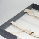 LOUIS VUITTON Epi Alzer 75 Trunk Blue LV Auth 107773A-48