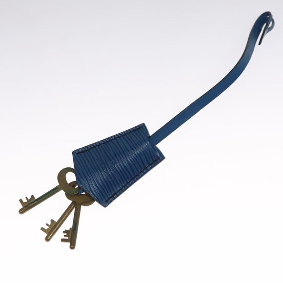 LOUIS VUITTON Epi Alzer 75 Trunk Blue LV Auth 107773A