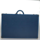 LOUIS VUITTON Epi Alzer 75 Trunk Blue LV Auth 107773A-8