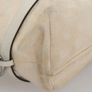 GUCCI GG Canvas Tote Bag White 106248 Auth 107818-14