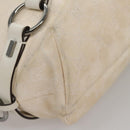 GUCCI GG Canvas Tote Bag White 106248 Auth 107818-16