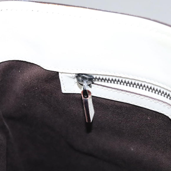 GUCCI GG Canvas Tote Bag White 106248 Auth 107818