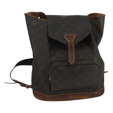 LOUIS VUITTON Monogram Montsouris GM Backpack M51135 LV Auth 107828