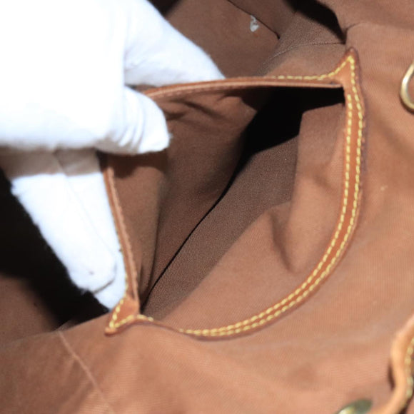 LOUIS VUITTON Monogram Montsouris GM Backpack M51135 LV Auth 107828