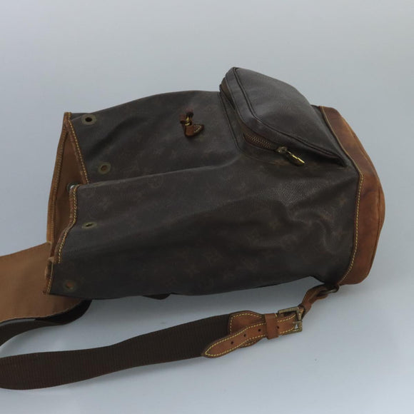 LOUIS VUITTON Monogram Montsouris GM Backpack M51135 LV Auth 107828