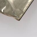 Miu Miu Clutch Bag Enamel Gold Auth 107847-16
