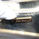 Miu Miu Clutch Bag Enamel Gold Auth 107847-18