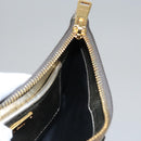 Miu Miu Clutch Bag Enamel Gold Auth 107847-19