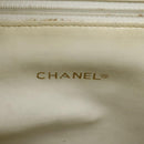 CHANEL Shoulder Bag Canvas Navy CC Auth 107861-18