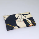 CHANEL Shoulder Bag Canvas Navy CC Auth 107861-25