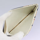 CHANEL Shoulder Bag Canvas Navy CC Auth 107861-29