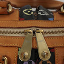 LOUIS VUITTON Monogram Multicolor Courtney MM Bag 2way Black M45642 Auth 107874V-10