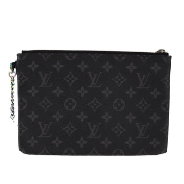 LOUIS VUITTON Monogram Eclipse Fragment iPhone Case M64449 LV Auth 107928 - 0