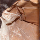 GUCCI Bamboo Hand Bag Leather 2way Brown Gold Auth 107937-20