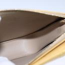 LOUIS VUITTON Monogram Vernis Motto Accessory Pouch Beige M91136 LV Auth 107950-18