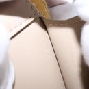 LOUIS VUITTON Monogram Vernis Motto Accessory Pouch Beige M91136 LV Auth 107950-12