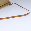 LOUIS VUITTON Monogram Vernis Motto Accessory Pouch Beige M91136 LV Auth 107950-7