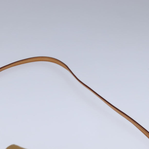 LOUIS VUITTON Monogram Vernis Motto Accessory Pouch Beige M91136 LV Auth 107950